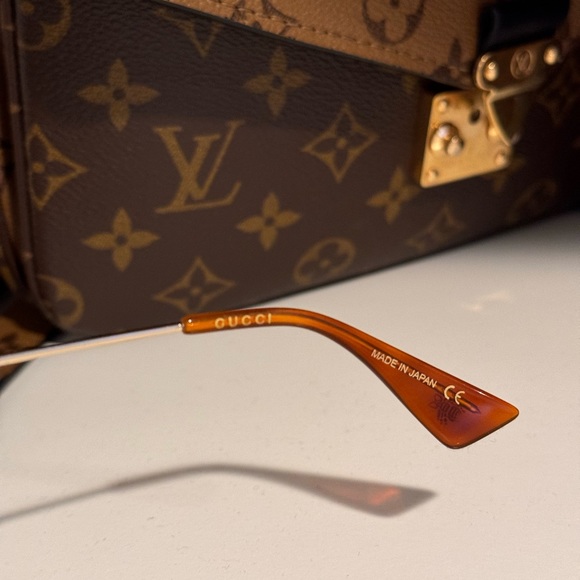 gucci acetate round sunglasses - Picture 6 of 7